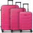  Edition 01 4 roues Set de valises 3 pièces avec soufflet d'extension Modéle pink