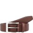  Ceinture Barnabie en cuir Modéle medium brown | 100 cm