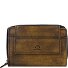  Destressed Porte-monnaie Protection RFID Cuir 13.5 cm Modéle dirty yellow
