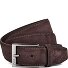  Elloy Ceinture Cuir Modéle dark brown | 105 cm
