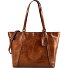  Fine Florence Sac de shopper Cuir 37 cm Compartiment pour ordinateur portable Modéle chestnut