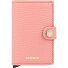  Miniwallet Étui pour cartes de crédit Protection RFID Cuir 6.5 cm Modéle rose