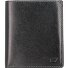  Porte-monnaie Arezzo RFID cuir 10 cm Modéle schwarz