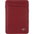  Polo Étui pour cartes de crédit Protection RFID Cuir véritable 7.5 cm Modéle rot