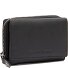  Sorraia Porte-monnaie Protection RFID Cuir véritable 12 cm Modéle black