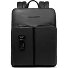  Harper Daypack Cuir 38 cm Compartiment pour ordinateur portable Modéle black