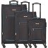  Sevilla 4 roulettes Set de valises 3 pièces Modéle sz-blau