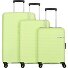  Liftoff 4 roulettes Set de valises 3 pièces avec soufflet d'extension Modéle sunny lime