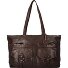  Urban Poets Jordan Sac de shopper Cuir véritable 49 cm Modéle chocolate brown