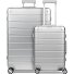 Set de valises à 4 roues en Aluminium Pro S+L Modéle silver