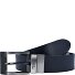  Ceinture réversible en cuir Modéle schwarz | individuell kürzbar