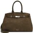  TAS Martina Sac à bandoulière Cuir véritable 40 cm Modéle oliv