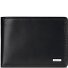 Leather Essentials QF Porte-monnaie RFID en cuir 12 cm dépliable Modéle classic black