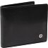  Positano Porte-monnaie Protection RFID Cuir 11 cm Modéle black