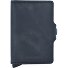  Twinwallet Vintage Porte-cartes de crédit Porte-monnaie RFID en cuir 6,5 cm Modéle black