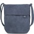  Mademoiselle.M Sac à bandoulière 31 cm Modéle nubuk blue