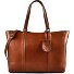  Fine Florence Sac de shopper Cuir 36 cm Compartiment pour ordinateur portable Modéle chestnut