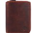  Rugged Porte-monnaie Protection RFID Cuir 10 cm Modéle brown