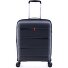  0800 4 roulettes Trolley 55 cm avec soufflet d'extension Modéle black