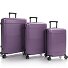  Zen 4 roulettes Set de valises 3 pièces avec soufflet d'extension Modéle purple