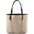  Una Sac de shopper Cuir véritable 37 cm Modéle beige