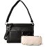  Bohemian Vibes Sac à bandoulière Cuir véritable 26 cm Modéle jet black