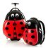  Kids Set de trolley pour enfants 2 pcs. Modéle lady bug