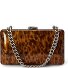  Franki Mini sac à main Cuir véritable 18 cm Modéle brown multi