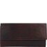  Porte-monnaie RFID en cuir 19 cm Modéle darkbrown