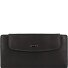  Black Nappa Porte-monnaie en cuir RFID 19 cm Modéle schwarz
