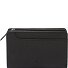  Hirsch Gloria Porte-monnaie Protection RFID Cuir 14.5 cm Modéle schwarz