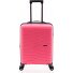  1700 4 roulettes Trolley de cabine 55 cm avec soufflet d'extension Modéle pink