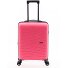  1700 4 roulettes Trolley de cabine 55 cm avec soufflet d'extension Modéle pink
