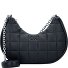  Square Quilt Sac à bandoulière 28 cm Modéle black