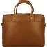  Porte-documents en cuir 39 cm Compartiment pour ordinateur portable Modéle cognac