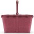  Sac à provisions Carrybag 48 cm Modéle twist maroon