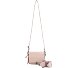  Bestie Sac à bandoulière Cuir 20 cm Modéle shy rose