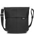  Mademoiselle.M Sac à bandoulière 27 cm Modéle nubuk black