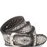  Ceinture à rivets Cuir véritable Modéle cream | 85 cm