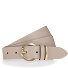  Ceinture Cuir Modéle cream | 85 cm