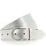  Ceinture Cuir Modéle silver | 85 cm