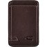  Hill Porte-monnaie Protection RFID Cuir véritable 10 cm Modéle dark brown