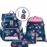  Space Set de cartables 5 pièces Modéle Mermaid Delia