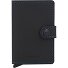  Miniwallet Étui pour cartes de crédit Protection RFID Cuir 6.5 cm Modéle black & blue