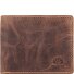  Vintage Porte-monnaie Protection RFID Cuir 12 cm Modéle brown