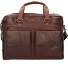  Porte-documents en cuir 41 cm compartiment pour ordinateur portable Modéle darkbrown