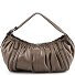  Faye Sac à bandoulière L Cuir véritable 45 cm Modéle neutral grey