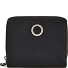  Athena Porte-monnaie Protection RFID Cuir véritable 10.5 cm Modéle schwarz