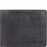  Porte-monnaie Vintage Washed en cuir 13 cm Modéle anthrazite