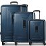  Essentials 14 4 roues Set de valises 3 pièces avec soufflet d'extension Modéle dark blue metallic